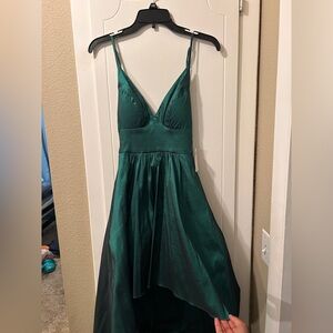 Prom dress with train